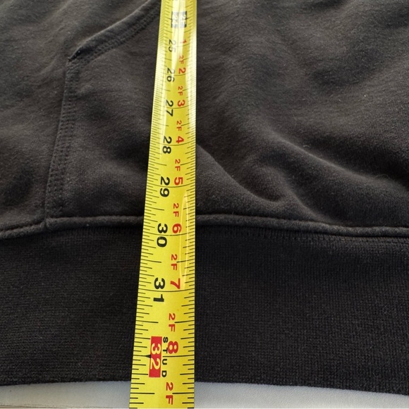 Carharrt Black Men’s Hooded Sweatshirt Pullover 4XL Loose Fit Long Sleeve - Picture 5 of 9